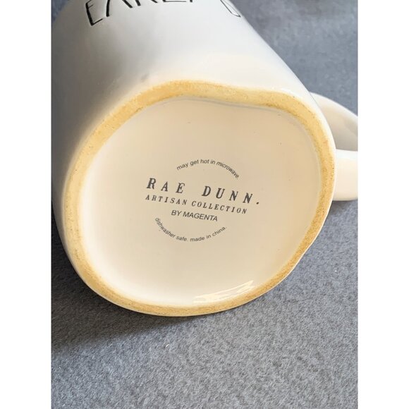 Rae Dunn Early Bird Coffee Tea 16oz White Mug - New - Picture 4 of 10